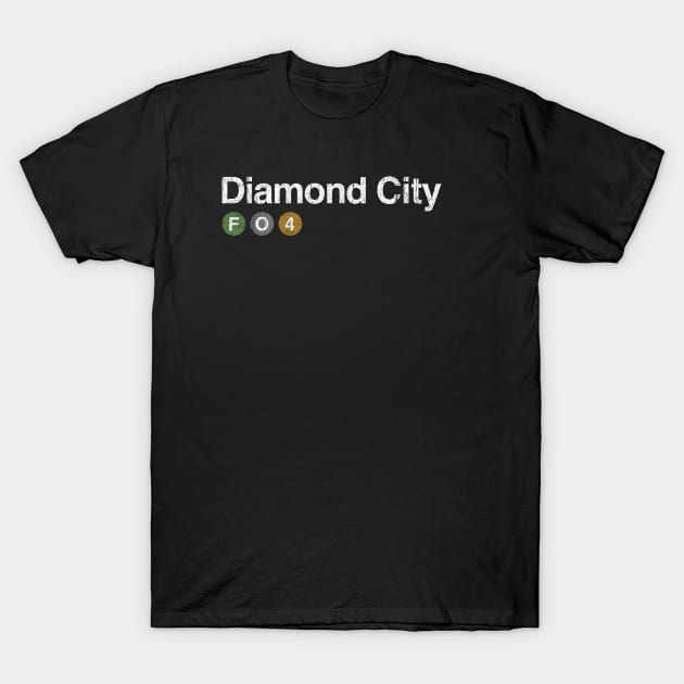 Diamond City T-Shirt by huckblade